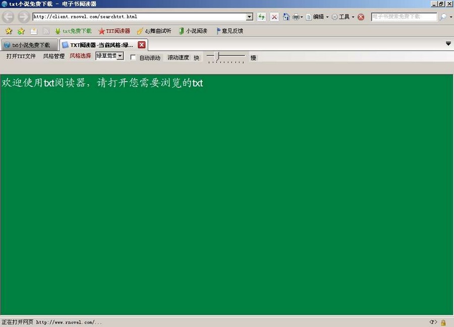 TXT阅读浏览器