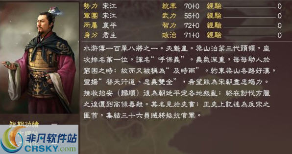 三国志13水浒传武将MOD