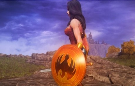 艾尔登法环神奇女侠替换葛瑞克骑士套MOD