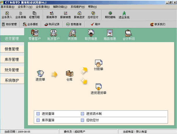了如指掌服装店管理软件