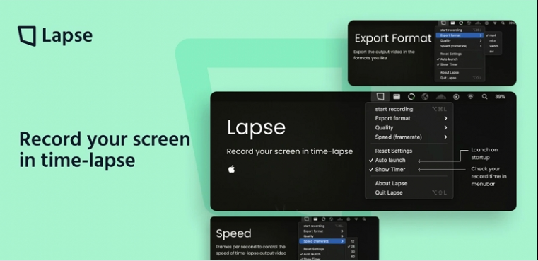 Lapse屏幕录制