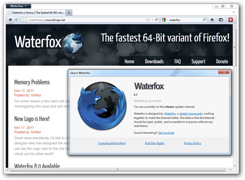 水狐浏览器(Waterfox)