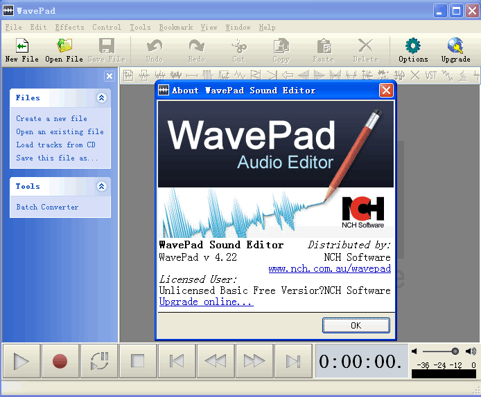 WAvePad(免费音频编辑软件)