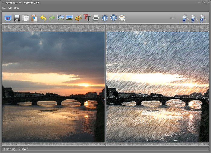 FotoSketcher