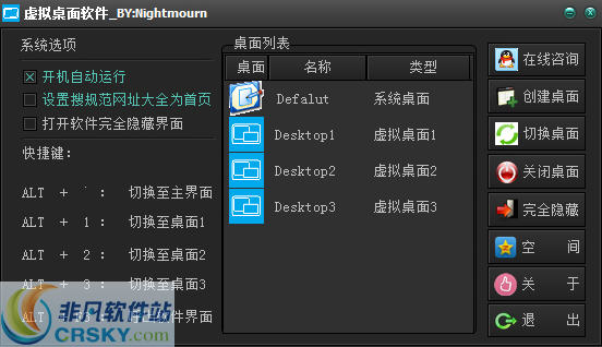 虚拟桌面(VirtualDesktop)