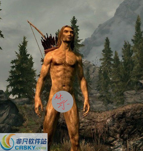 上古卷轴5男性果体MOD