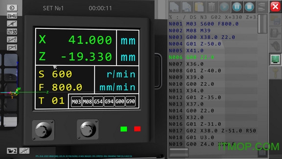 cnc数控车床模拟仿真软件手机版(CNC Simulator Free)