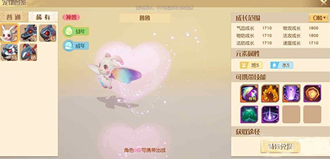梦想新大陆宠物技能怎么解锁