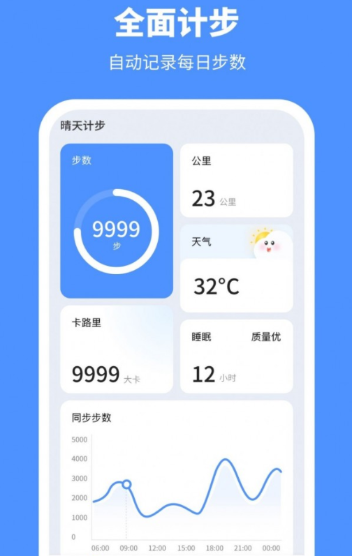 晴天计步