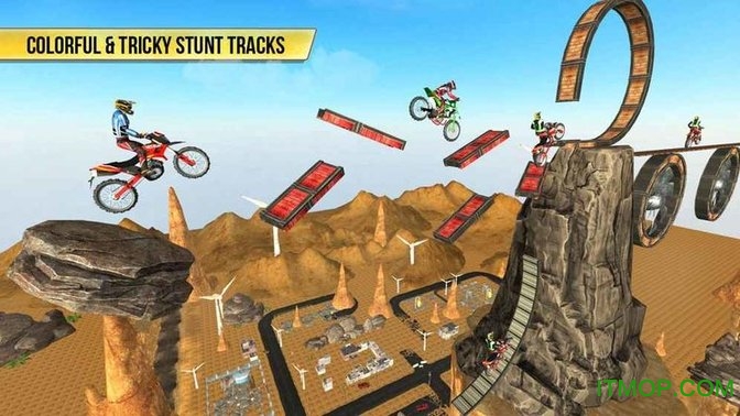沙漠自行车特技(Desert Bike Stunts)