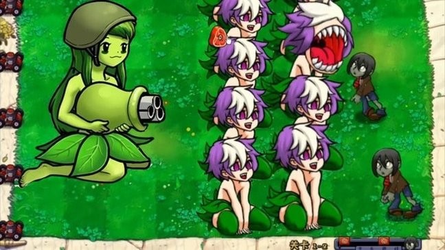 僵尸大作战娘化版