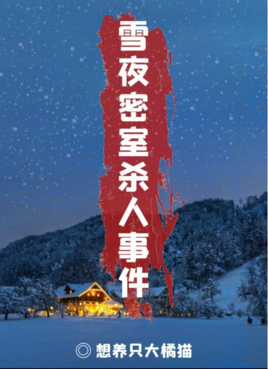 百变大侦探雪夜密室杀人事件谁是凶手